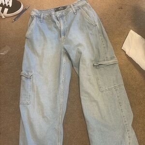 Hollister ultra high rise dad Jean